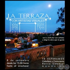 Feria de Arte LA TERRAZA - Sábado, 08 de Septiembre de 2018
